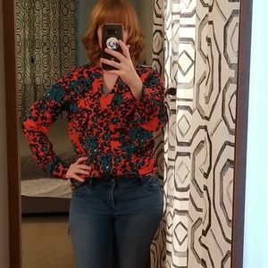 The Limited Floral blouse